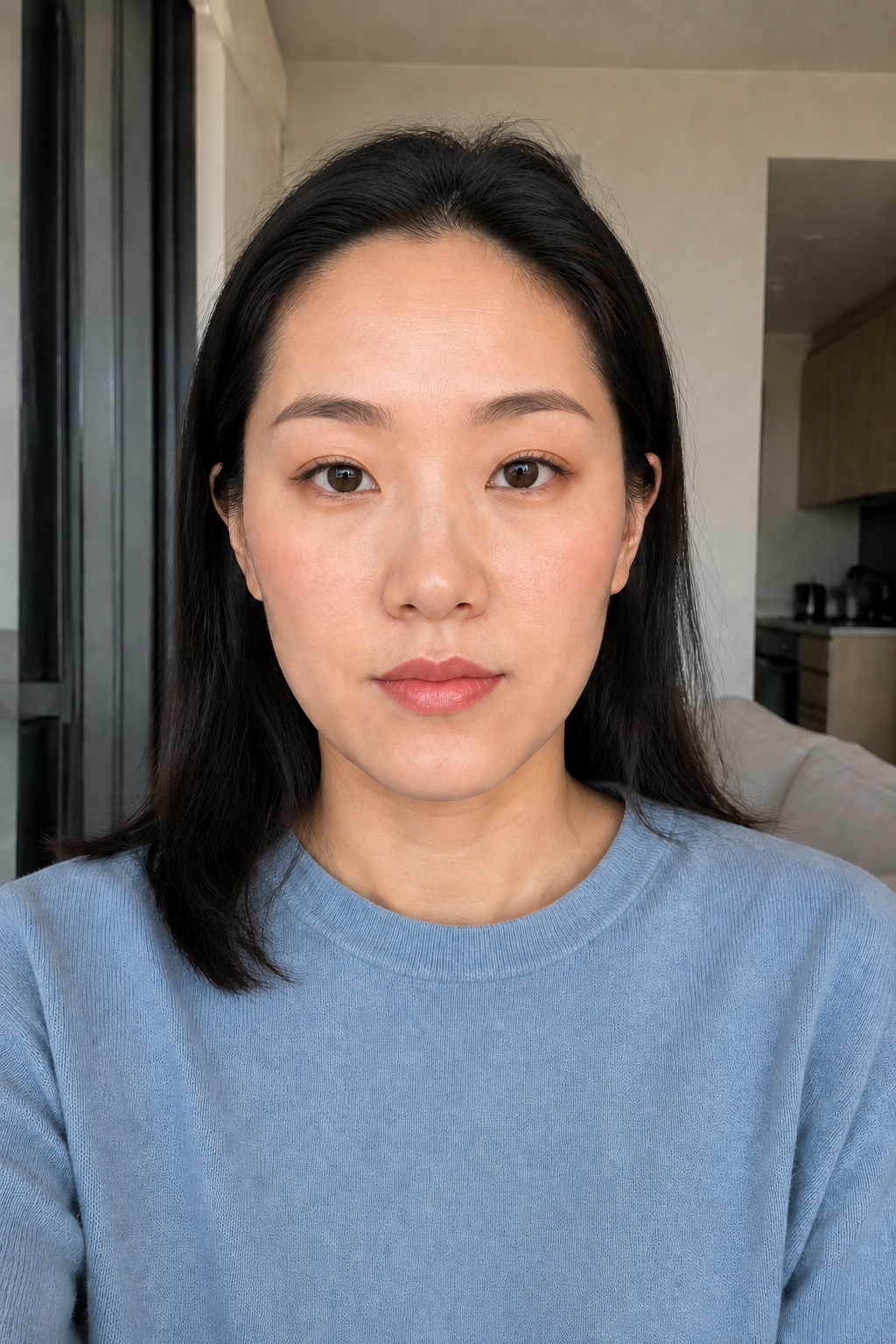 Natural makeup · After