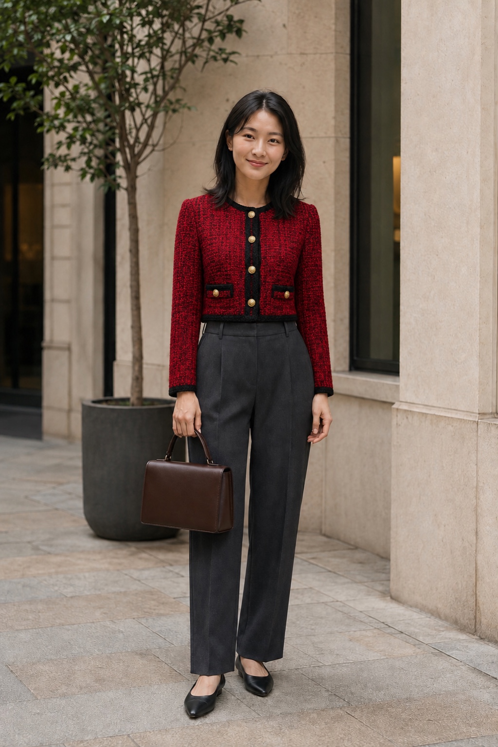 Reference outfit · After